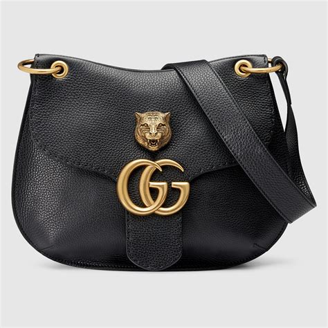 gucci gg sigature cresent shoulder bag|gucci gg emblem bag.